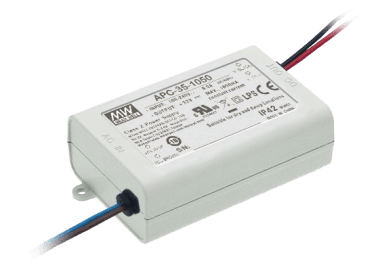 Alimentatore per led apc 15-50v/35w/700ma