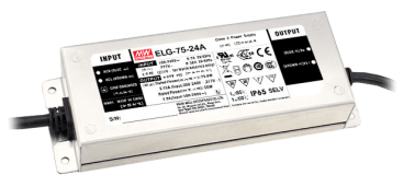 Alimentatore per led elg 24v/75w/3.15a