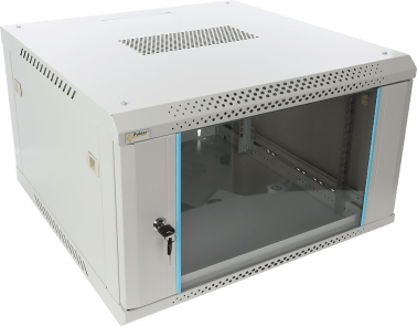 Rack 6u da assemblare 600x368x600 - parete - grig