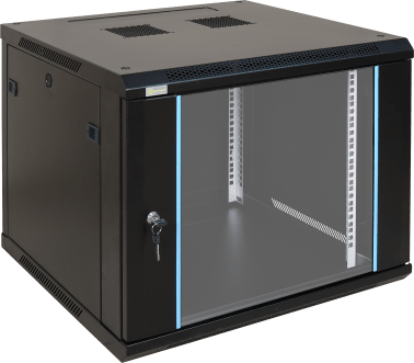 Rack 9u da assemblare 600×502×600 - parete - ner