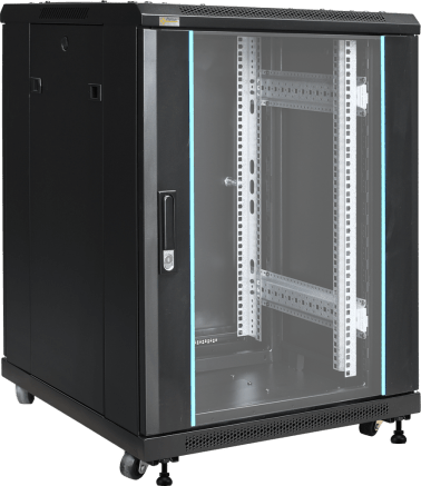 Rack 15u da assemblare 600x855x600 - pavimento