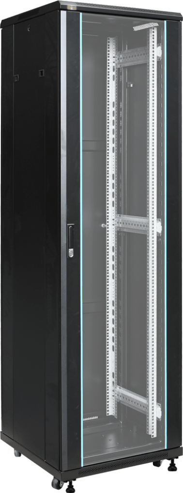 Rack 42u assemblato 6600×2055×600 - pavimento