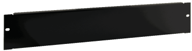 Pannello frontale 2u - nero