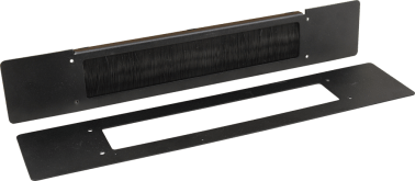 Passacavo a spazzola per rack tipo rwa/rw/rwd