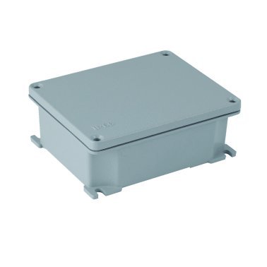 Scatole  alluminio  flange esterne 252 x 215 x 91