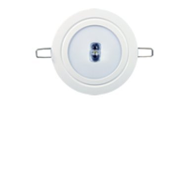 Luce emergenza a led std, ad incasso per corridoio