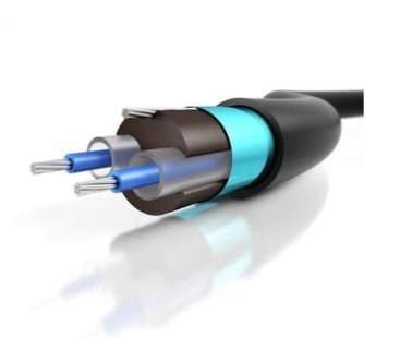 Fibra ottica sensibile resistente uv per recinzion