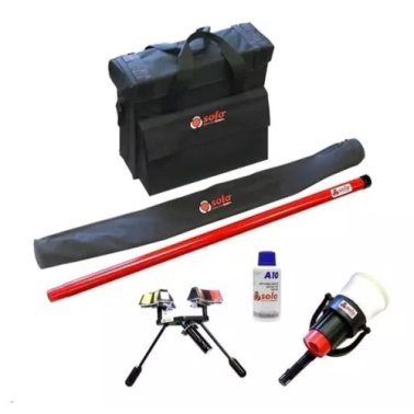 Kit di prova rivelatori di fumo completo di palo s