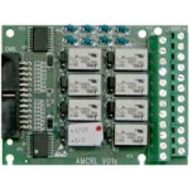 Scheda di espansione a 8 relÈ + 8 open collector