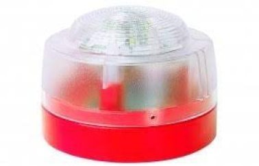 Lampeggiante convenzionale con led bianco, complet