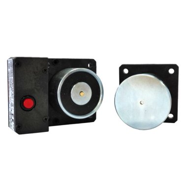 Fermo elettromagnetico dotato di piastra di ancora