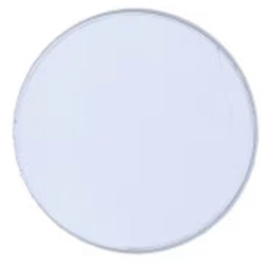 Vetro di ricambio per pulsante manuale convenziona