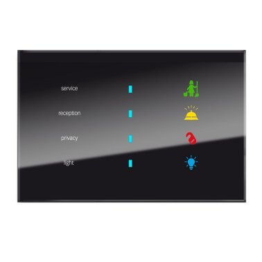 Panel control cover pannello di controllo knx per