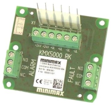 Modulo con due uscite relÈ di guasto e allarme, d