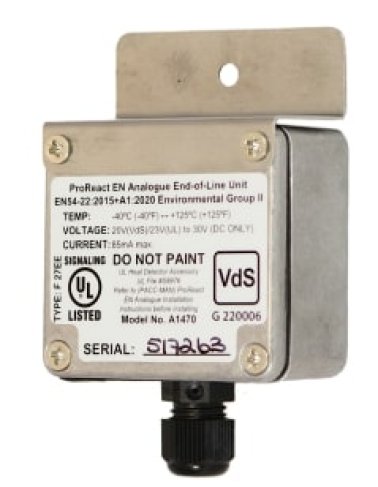 Terminazione tratta cavo termosensibile