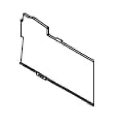Custodia di plastica di ricambio per pulsante fdm2