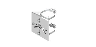 Staffa mini telecamera per pali Ø 60÷90 mm - acc