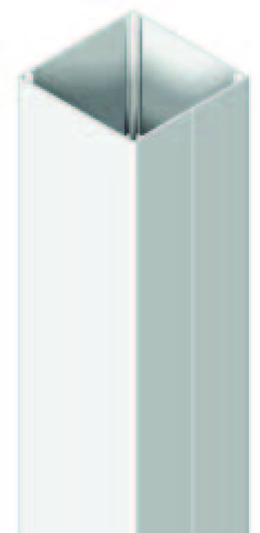 Prof. 120x120x2,5mm h 3000mm - s-tappo - inst.: in