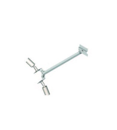 Supporto a sbraccio 600 mm da parete - staffa 135