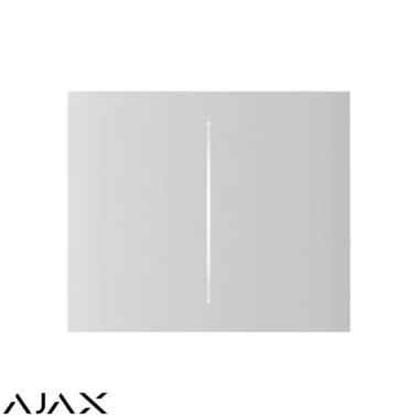 Centerbutton (2-gang) vertical [55] asp white