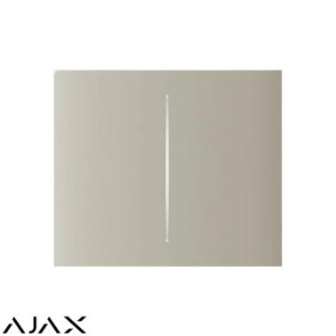 Centerbutton (2-gang) vertical [55] asp  ivory