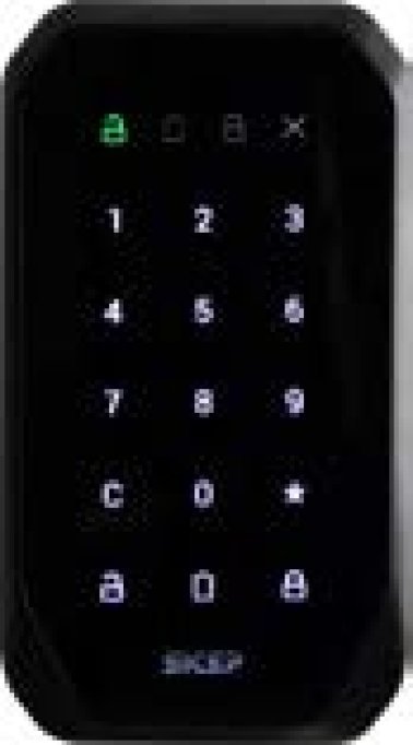 Tastiera capacitiva radio nera