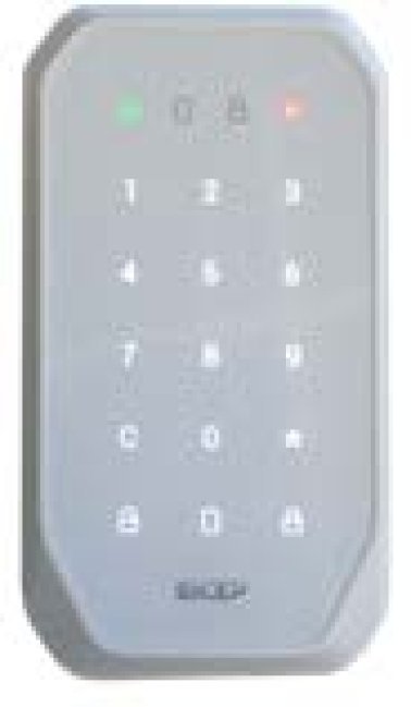 Tastiera capacitiva radio da esterno ip64