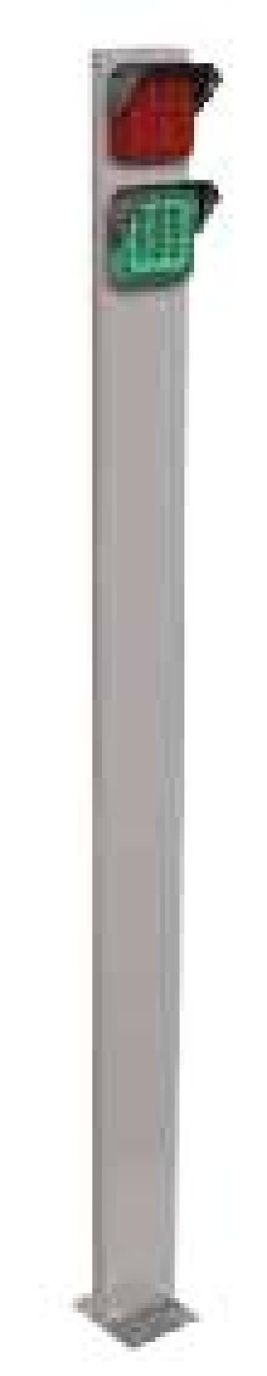 Traffic argento su colonnetta l 120 x p 20 x h 149