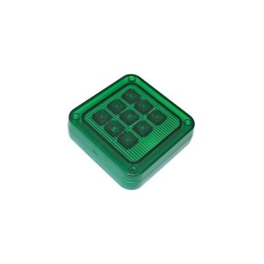 Traffic green 12/24v a parete max light