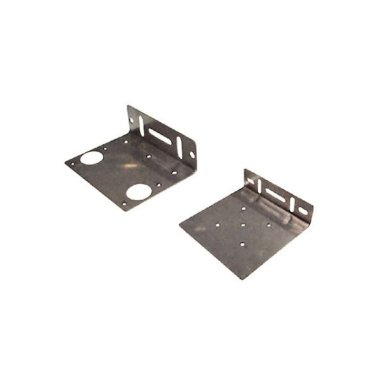 Coppia staffe inox per fotocellula e catadiotro re