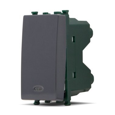 Deviatore spia t2 663n nero