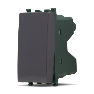 Interruttore (16a-250v) gem 601n nero -