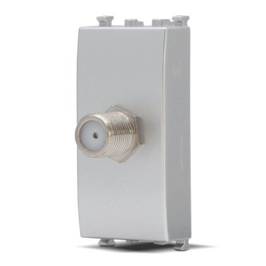 Presa satellitare t2 625a 1p alluminio