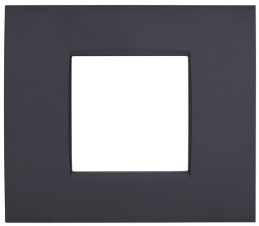 Placca tecnopol. t1 8002-02 2p nero