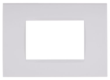 Placca tecnopol. art 8003-01 3p bianco