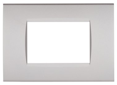 Placca tecnopol. art 8003-04 3p grigio chiaro
