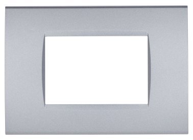 Placca tecnopol. art 8003-08 3p grigio scuro