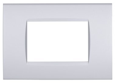 Placca tecnopol. art 8003-09 3p silver