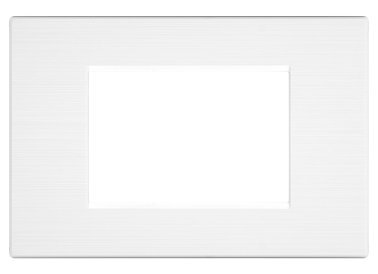 Placca tecnopol. spazz. 8003sl-1 art 3p bianco