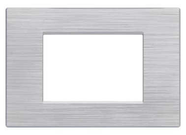 Placca tecnopol. spazz. 8003sl-8 art 7p silver