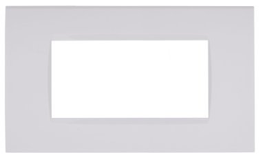 Placca tecnopol. art 8004-01 4p bianco