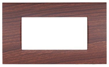 Placca tecnopol. art 8004-03 4p ciliegio