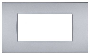 Placca tecnopol. art 8004-08 4p grigio scuro
