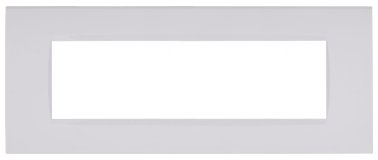 Placca tecnopol. art 8007-01 7p bianco