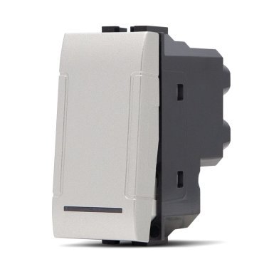 Invertitore unipolare (16a-250v) t1 804a alluminio