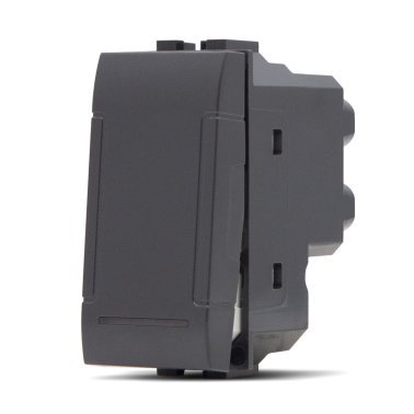 Invertitore unipolare (16a-250v) art 804n nero -