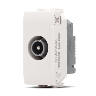 Presa tv derivata art 826b bianco