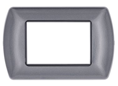 Placca metallo t1 8803-26 3p antracite