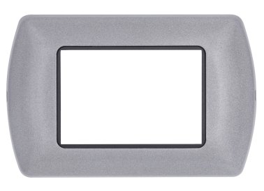 Placca metallo t1 8803-29 3p platino