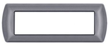 Placca metallo t1 8807-26 7p antracite